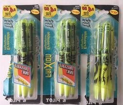 Yellow Pens 3 Packages,  Total Of 9 Pens