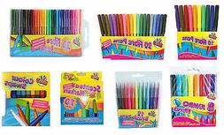 Felt Tips Drawing Markers Colouring Art Crafts School Creati