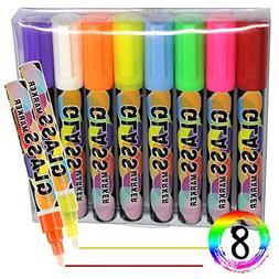 Neon Liquid Chalk Marker Pens Dry Erase Board Markers For Ch