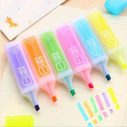 Fluorescent Pen Stationery Markers