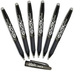 Pilot FriXion Ball 0.7mm Erasable Gel Pens, Fine Point, Blac