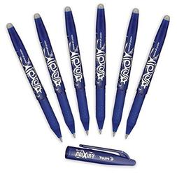 Pilot FriXion Ball 0.7mm Erasable Gel Pens, Fine Point, Blue
