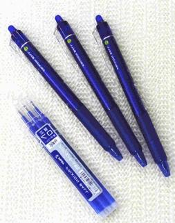 Pilot FriXion Ball Knock Retractable Erasable Gel Ink Pens,F