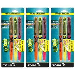 Pilot Frixion Erasable Highlighter, Chisel Tip Yellow, Pink,