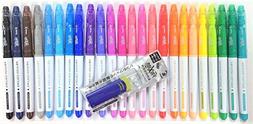 Pilot FriXion Colors Erasable Marker Pen, 24 Colors Set & Fr
