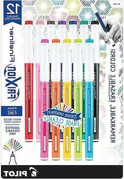 FriXion Fineliner Erasable Marker Pens, Fine Point, Assorted