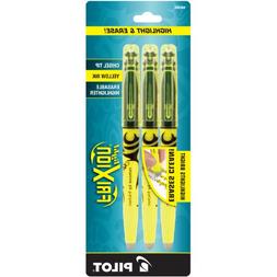 S Chisel Point 3-pk Yellow; Make Mistakes Disappear, Too Muc