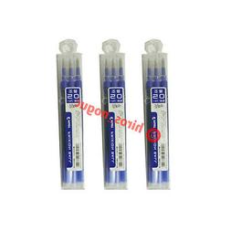 Pilot FriXion Refill 0.5mm, Blue 3packs Erasable Roller ball