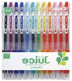 Pilot Gel Ballpoint Pen Juice Bundle Set , 12 Colors Set 0.5