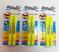 Sharpie Gel Bullet Highlighter, Fluorescent Yellow 6 count