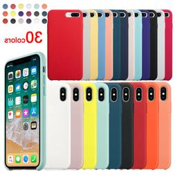 Gel Original Silicone Case Cellphone Back Cover For Apple iP