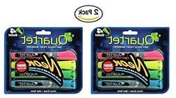 Quartet Glo-write Neon Dry-Erase Markers, Bullet Tip, Assort
