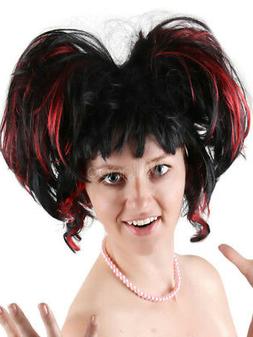 Halloween Unique Design Wigs Red Highlighting Carnival Wigs 