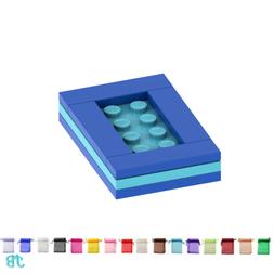 Handmade LEGO Mini Keychain Hanger/Holder W/ Colourful Gift 