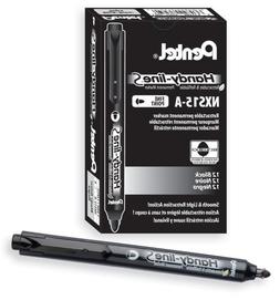 Pentel Handy-line S Retractable and Refillable Permanent Mar