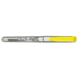 With Rubber Grip, Chisel Tip, Yellow