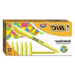 Chisel Tip Fluorescent Yellow Durable Fun Bulk 2pkx12=24ct N