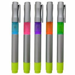 With Ballpoint Pen With Chisel Tips, Comes In An Array Of Br
