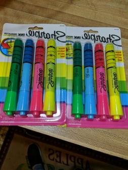 Ink Indicator Stick Multicolor 4ct Multi-colored New! 2 Pack