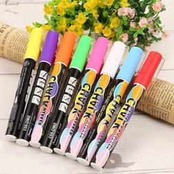 Led Writing Board Neon Marker Fluorescent Liquid Chalk Pen S