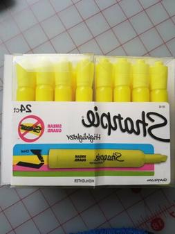 Smear Guard Fluorescent Yellow 24ct  New