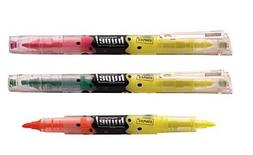 Staples&reg; Hype!TM Dual-Tip Liquid Highlighters, Chisel Tip, 