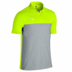 Neon Yellow Gray Polo Shirt $65