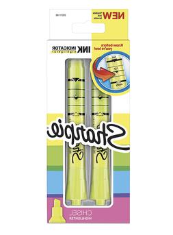 Sharpie Ink Indicator Tank Highlighters, Chisel Tip, Fluores