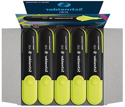 Schneider JOB Highlighter, 10-Pack, Yellow