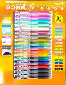 Pilot Juice Gel Ink Ballpoint Pen Fine point 0.5 mm 16 Assor