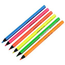 Pencils, Neon Color Pencils For Bible And Office Supplies, 6