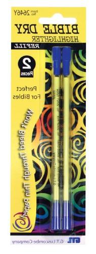 Bible Dry Refill - 2/Pack Yellow 