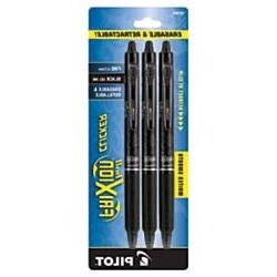 Pilot FriXion Clicker Retractable Erasable Gel Pens, Fine Po