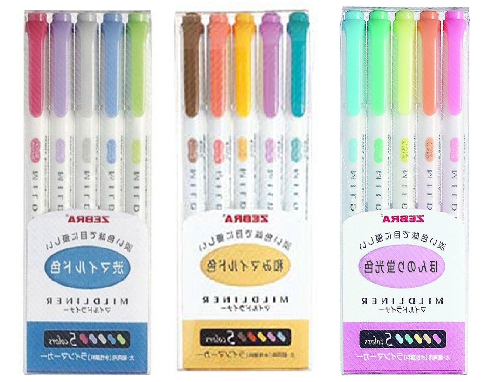 Mild Liner Slightly Fluorescent Color Five Colors Wkt7-5c