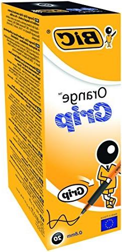 BIC ORANGE GRIP PEN BLACK 811925