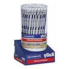 Pencil,No. 2, Presharpened, Latex-free Eraser, Hexagonal, 72
