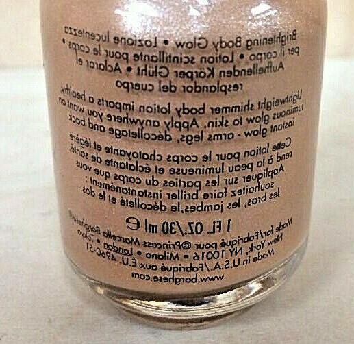 Borghese Splendore Brightening Body Glow 1oz plus free eyeliner brown