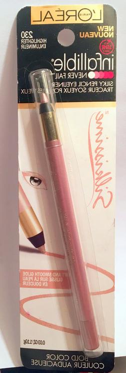 L'OREAL Infallible Never Fail Silky Pencil Eyeliner #230 Hig