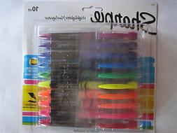 Sharpie  Liquid Accent  Highlighter, Assorted, 10/Pack