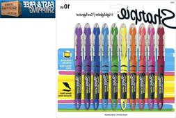 S Chisel Tip Assorted Colors 10 Count Blue Green Red