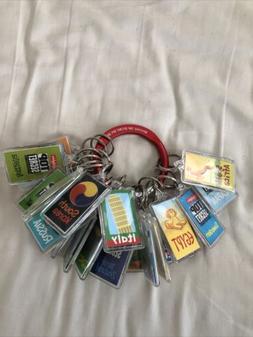lot of 25 highlight too secret adventure keychains