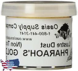 Oasis supply Lustre Dust, Pharaoh's Gold , 2 Gram New