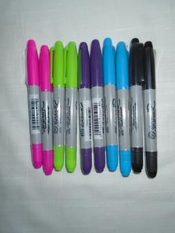 Sharpie Marker Twin Tip Marker- Magenta,Turquoise,Purple,Bla