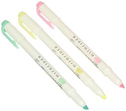 Zebra mild liner 3 color set