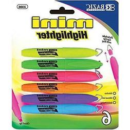 With Cap Clip, 6 Different Colors