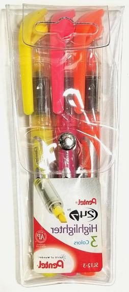 S 3-pk Pink Orange Yellow Markers