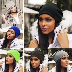 New 6 Colors Women Men Knit Slouch Hat Beanie Horro Skull Ca