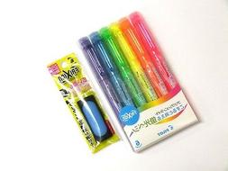 NEW Pilot Erasable Ink Pen Frixion Light 6 Colors with Erase