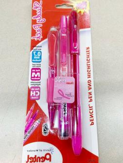 NEW Pentel PINK Study Pack 0.7mm Mini MVP Pencil RSVP Pen Ch