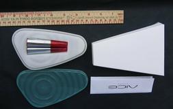 Mid Century Modern Style Red Gel